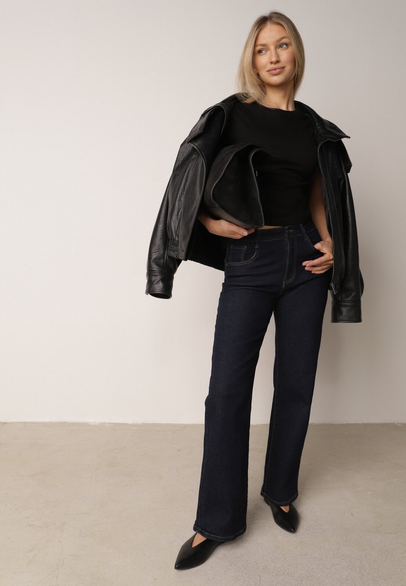 romee's T-shirt Negru