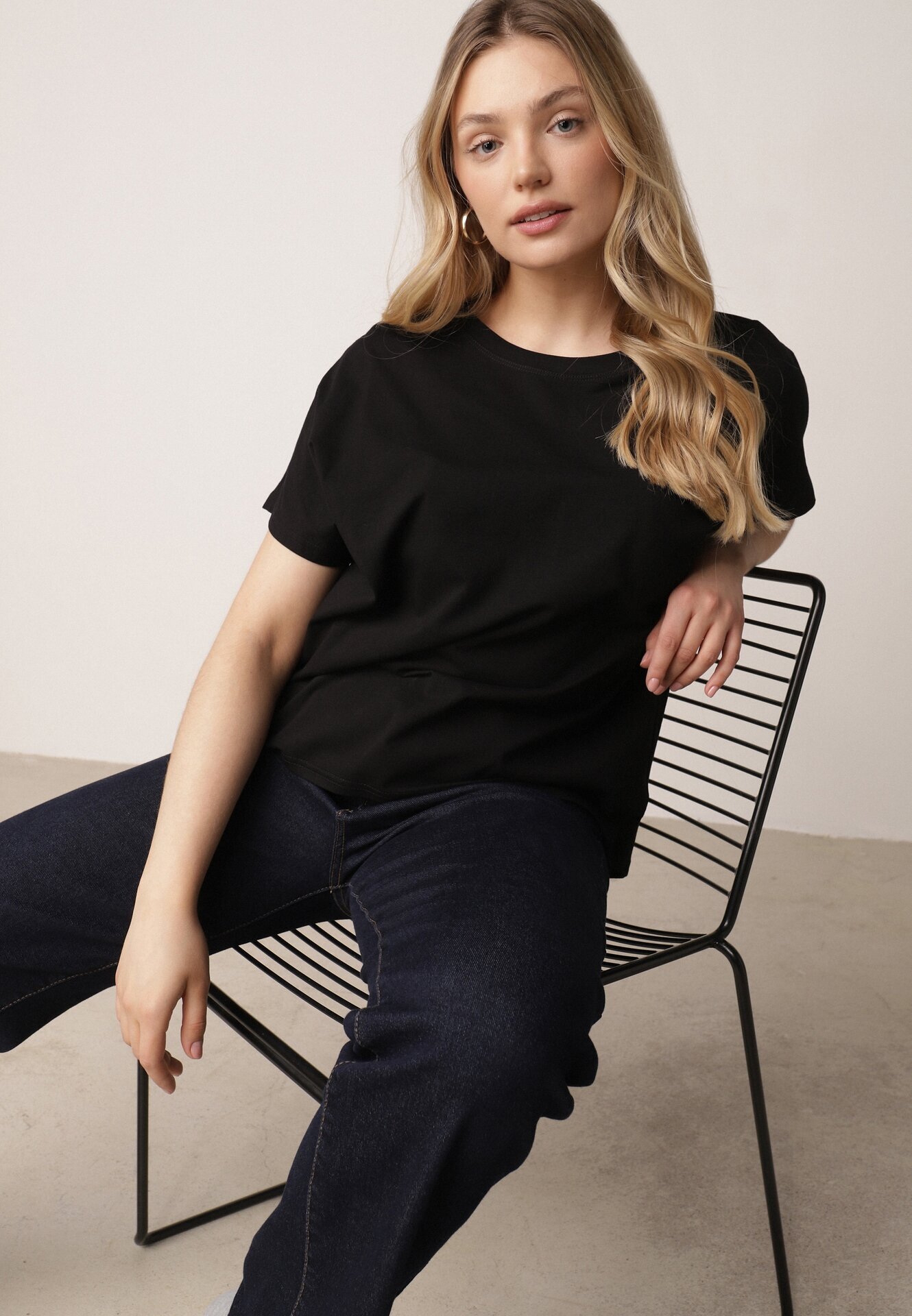 romee's T-shirt Negru