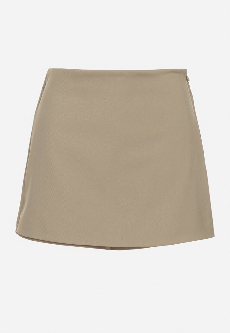rosa Fustă-pantaloni scurți Verde deschis în Stil Clasic Cleviane