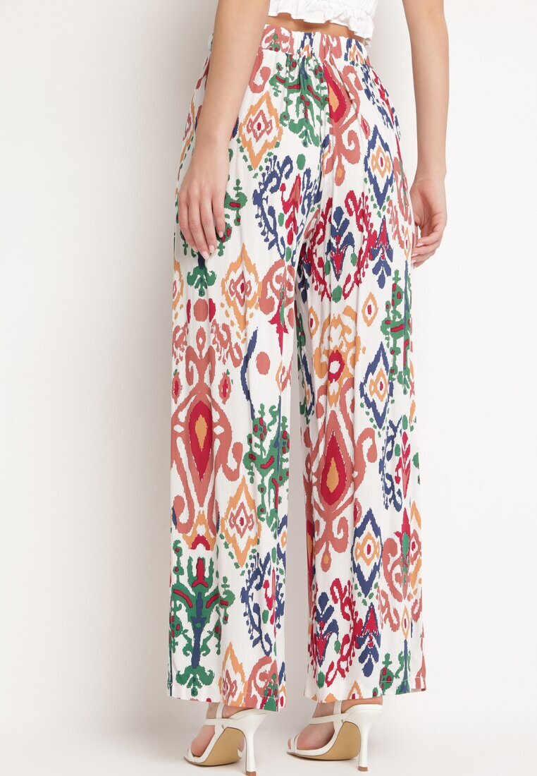 rosa Pantaloni Alb-Verzi Rosyn