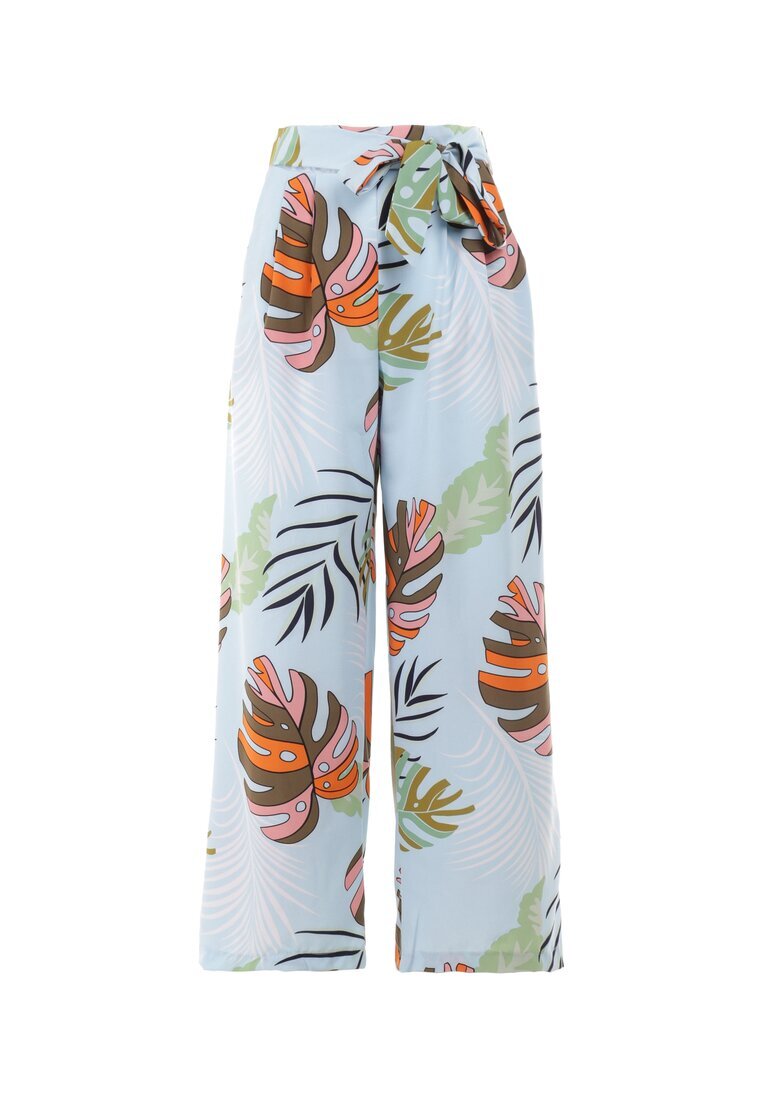 rosa Pantaloni Albastru deschis Larghi Penthanie