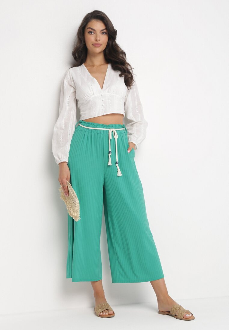 rosa Pantaloni verde deschis Kasis