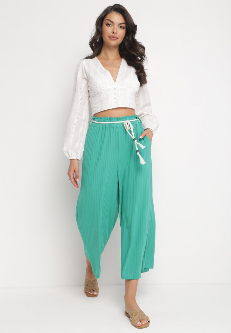 rosa Pantaloni verde deschis Kasis