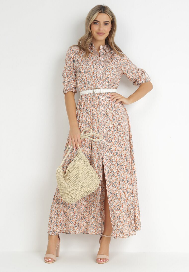 rosa Rochie Alb-Portocalie Hekitrite