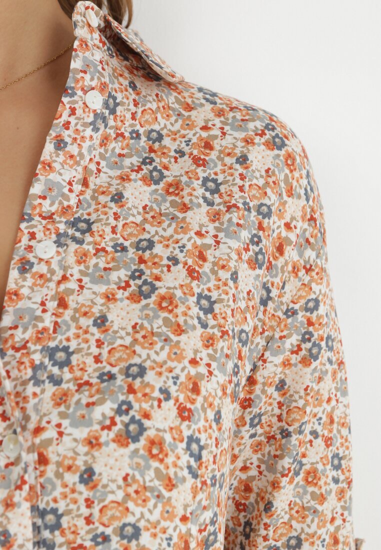 rosa Rochie Alb-Portocalie Hekitrite