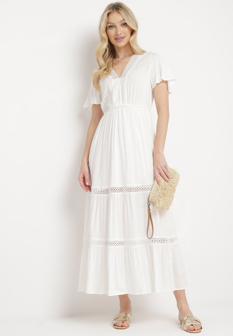 rosa Rochie Albă Selphie