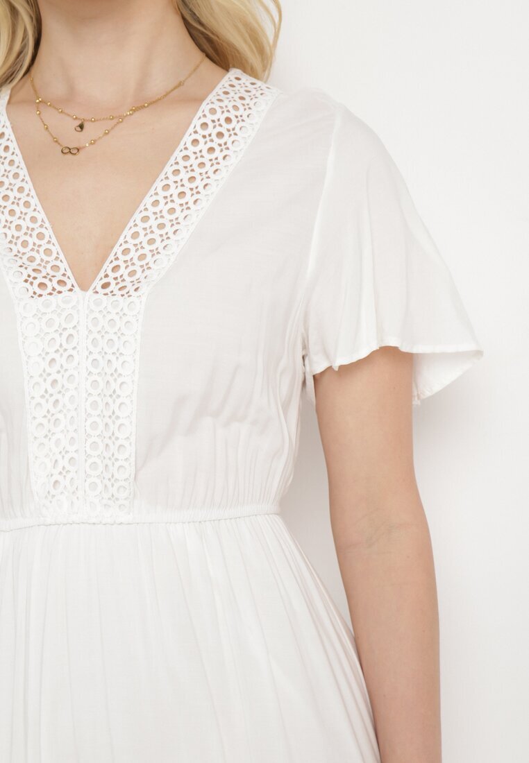 rosa Rochie Albă Selphie