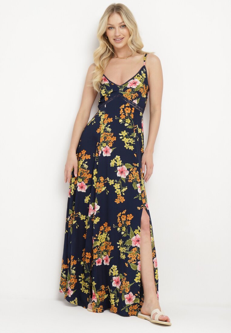 rosa Rochie Albastru Marin Eirevianna