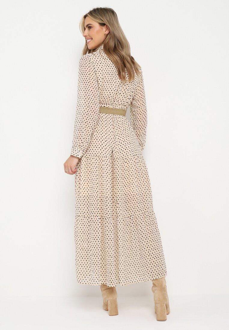 rosa Rochie Bej deschis Cu curea Deinene