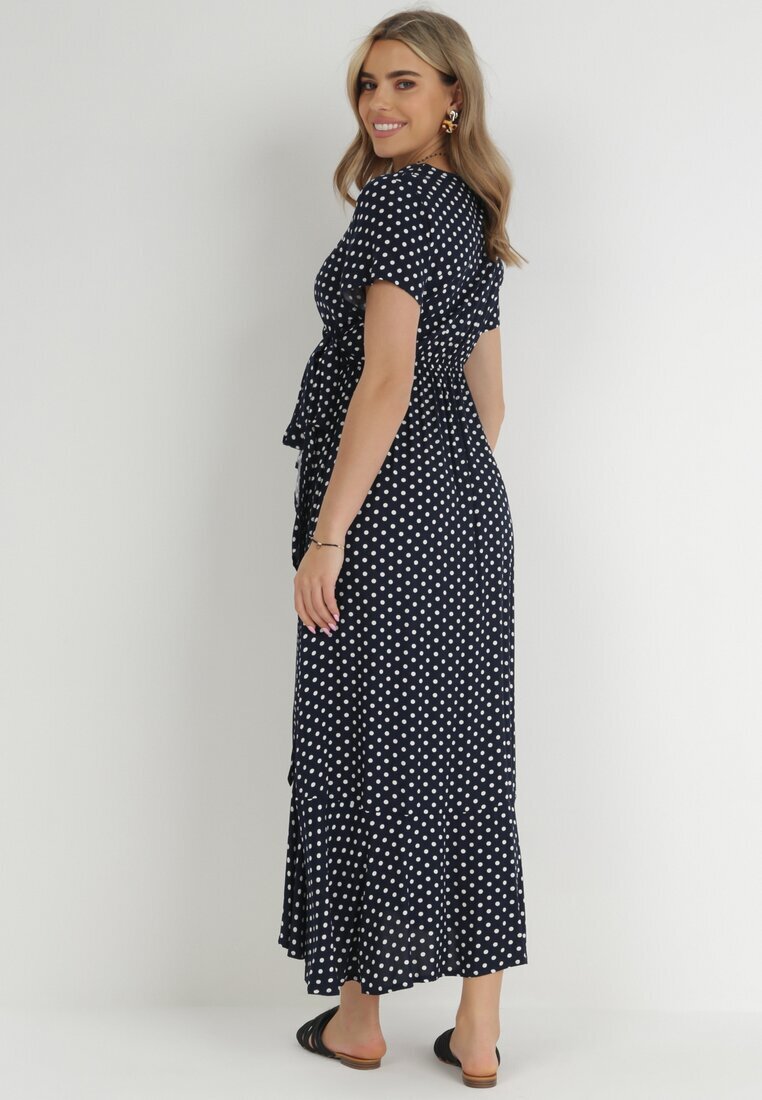 rosa Rochie bleumarin Echosia