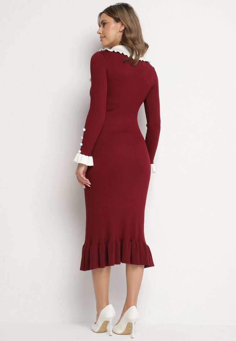 rosa Rochie Bordo
