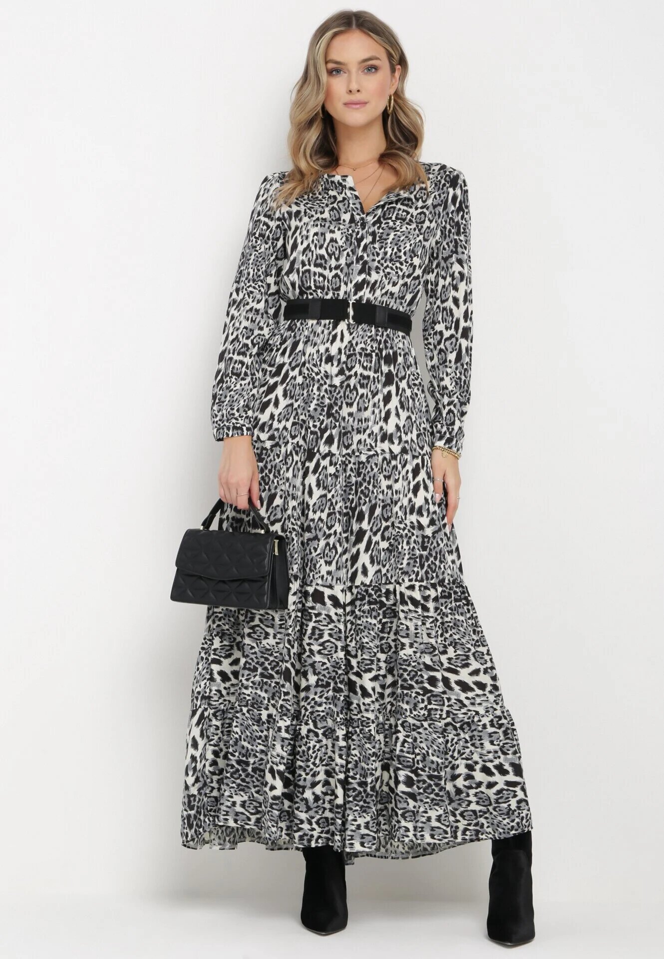 rosa Rochie Gri Athiliusei