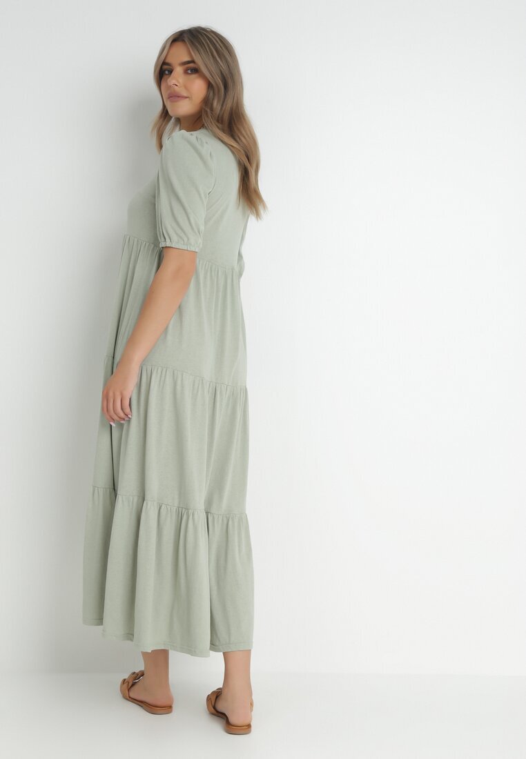 rosa Rochie Mentă din Bumbac Ulrika