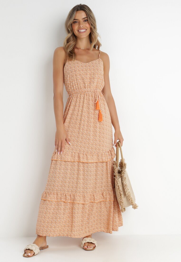 rosa Rochie Portocalie Darcy