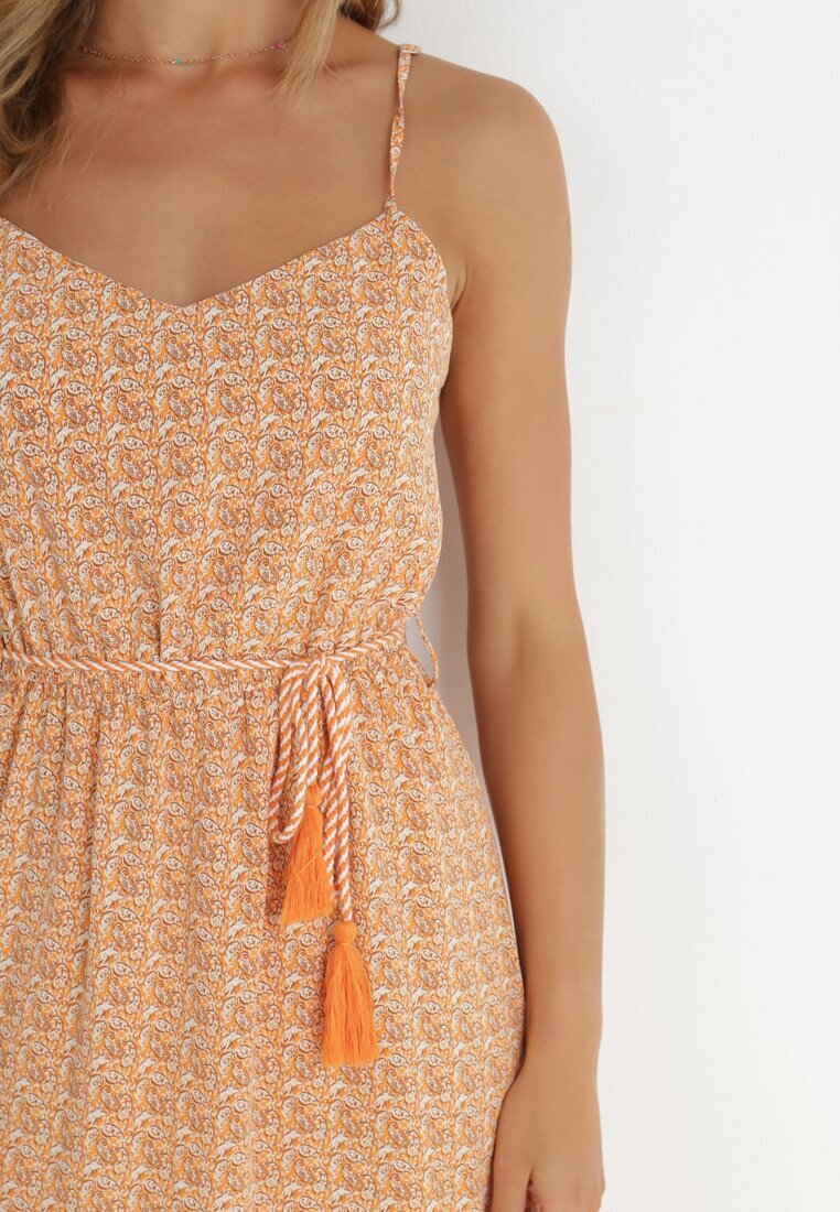 rosa Rochie Portocalie Darcy