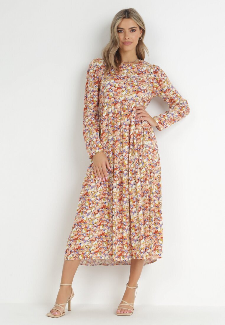 rosa Rochie Portocalie-Violetă Chionone