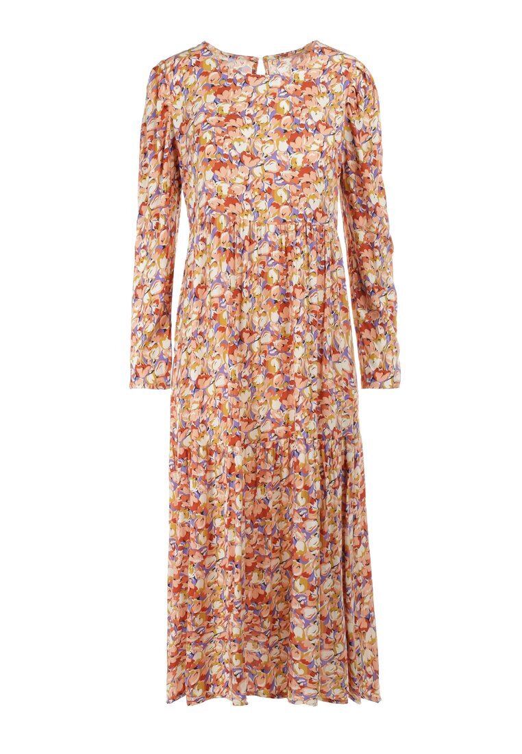 rosa Rochie Portocalie-Violetă Chionone