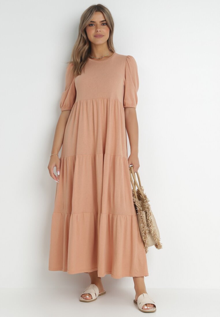 rosa Rochie Rozalie de Bumbac Ulrika