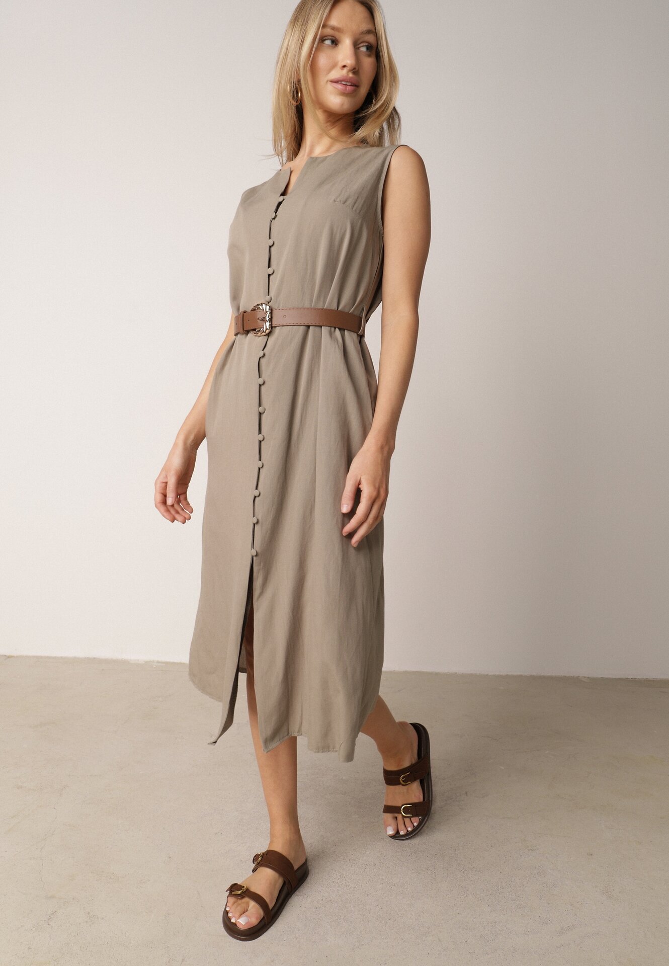 rosa Rochie Verde