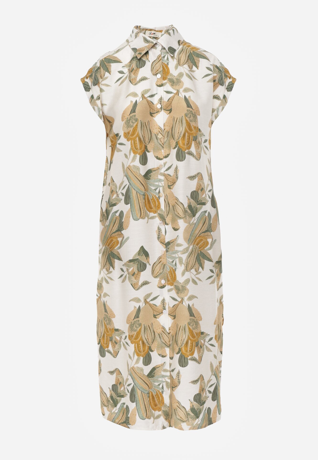 rosa Rochie Verde