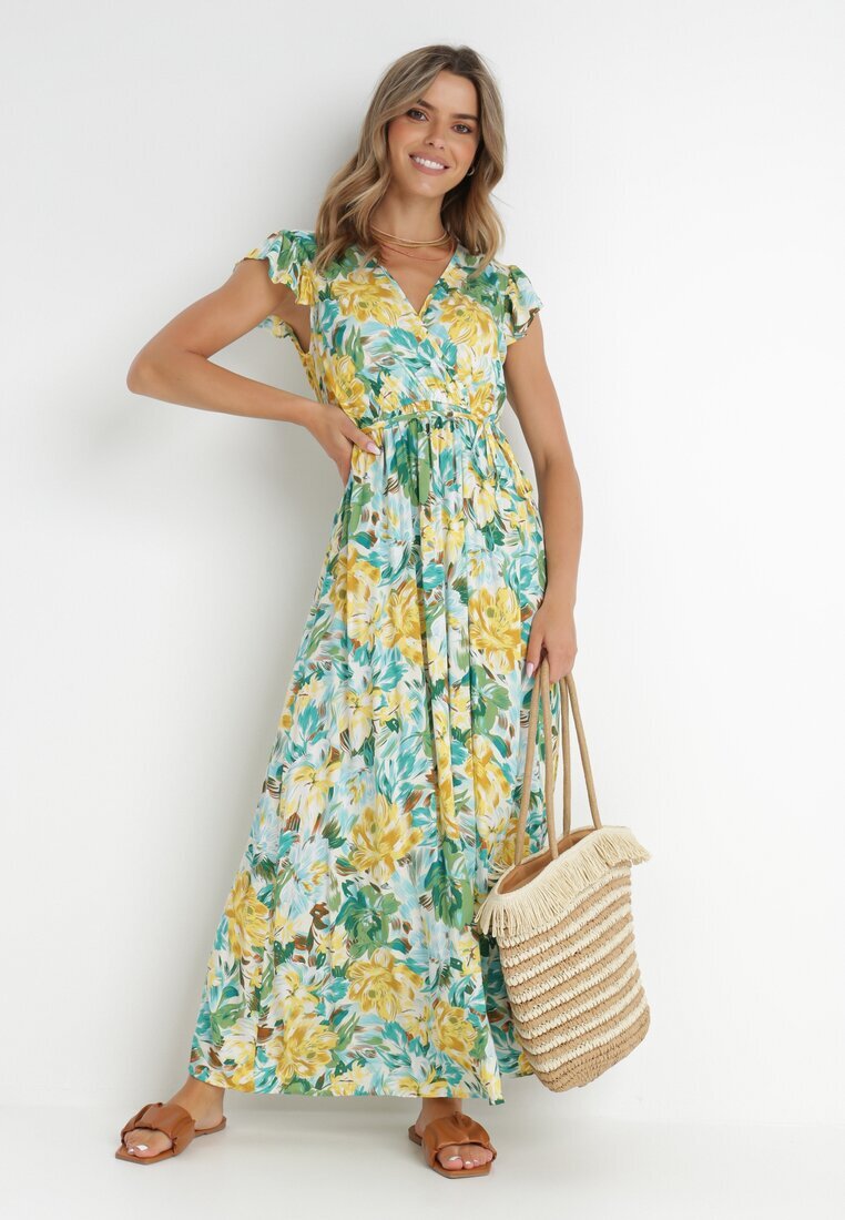 rosa Rochie Verde-Bej Vevera