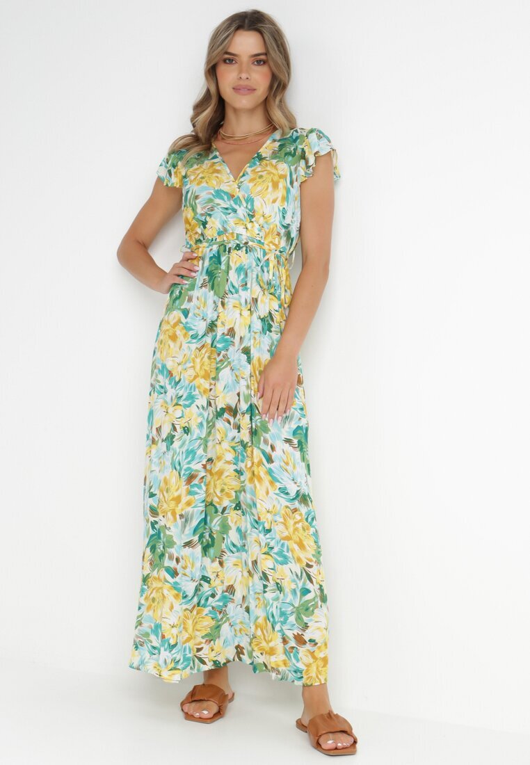rosa Rochie Verde-Bej Vevera