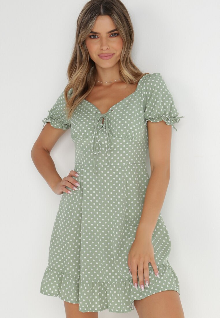 rosa Rochie Verde deschis Abin