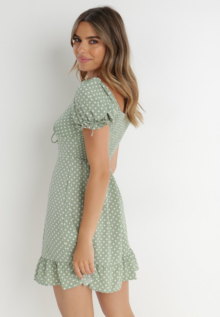 rosa Rochie Verde deschis Abin
