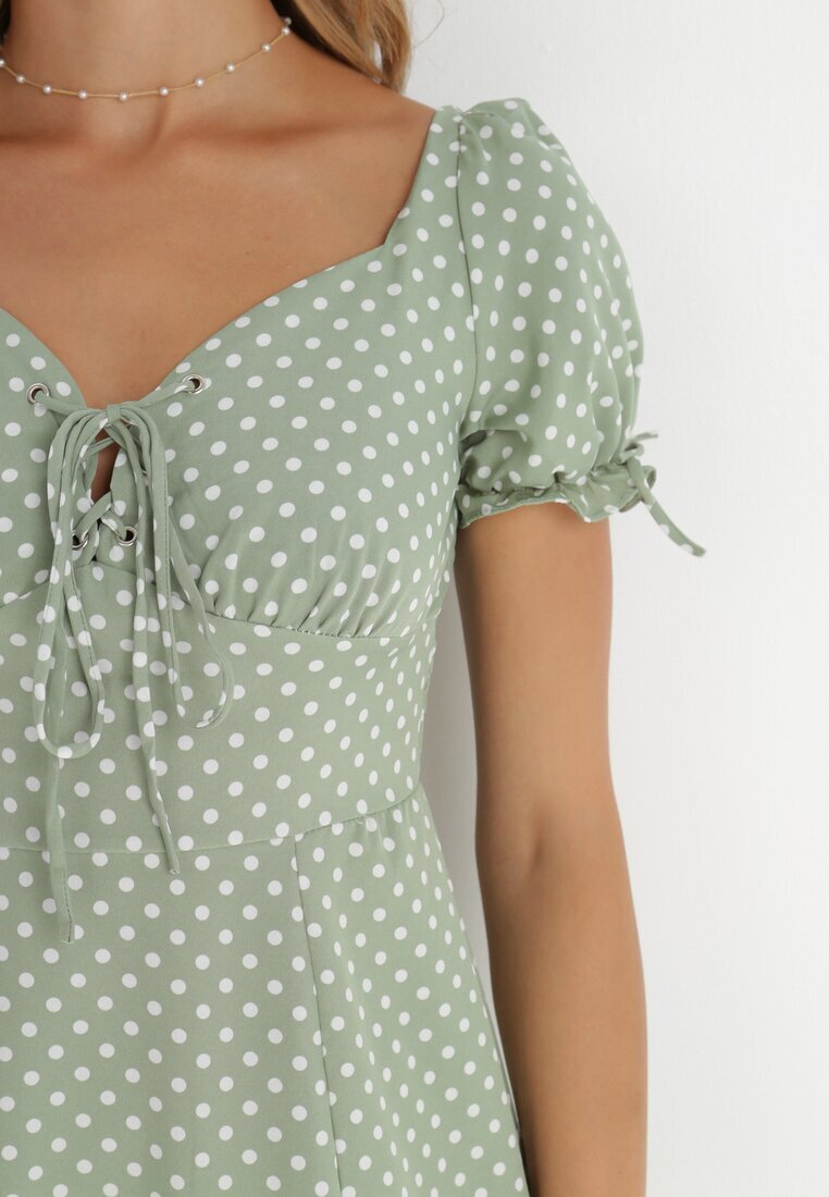 rosa Rochie Verde deschis Abin
