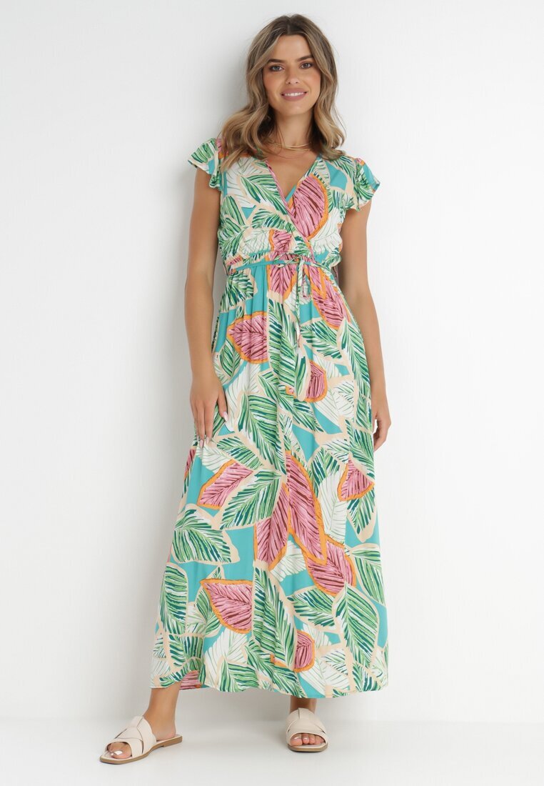rosa Rochie Verde Donky