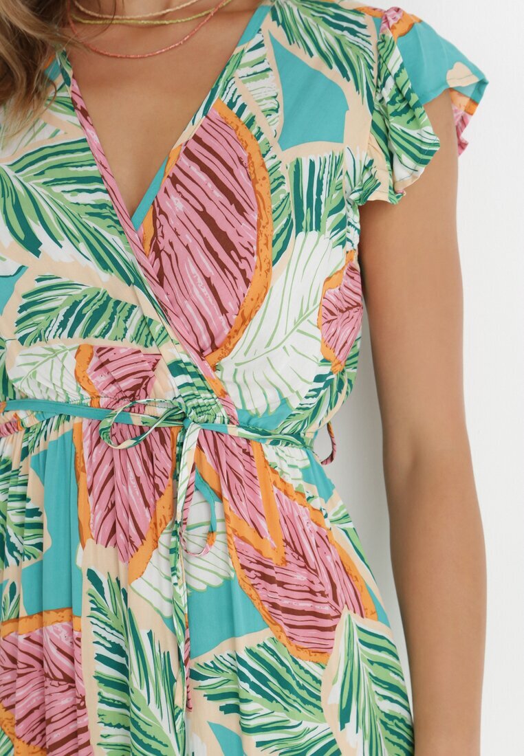 rosa Rochie Verde Donky