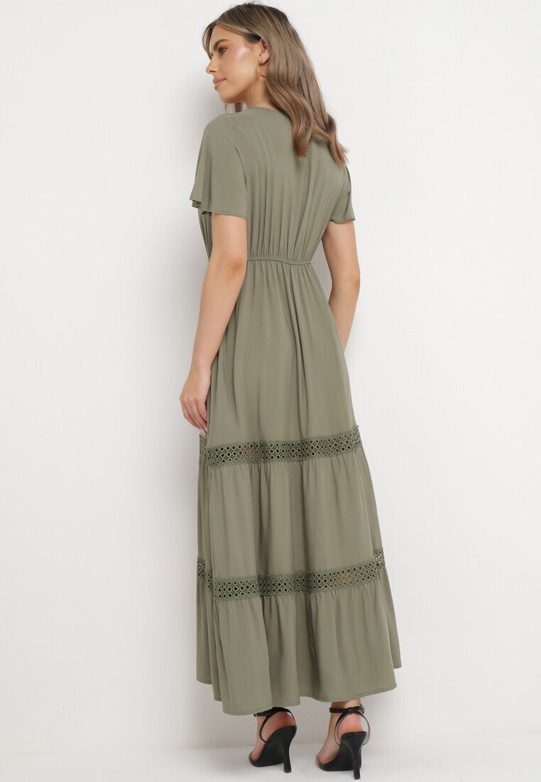 rosa Rochie Verde închisă Selphie