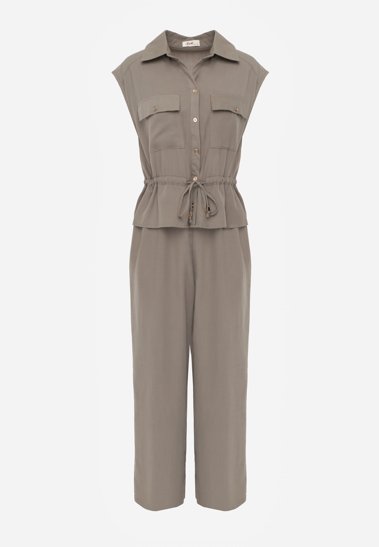 rosa Salopetă Casual Khaki