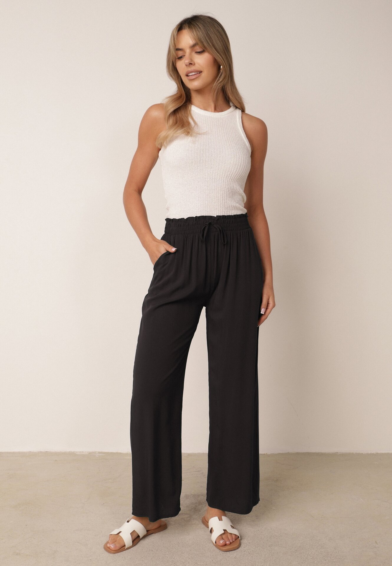 rosita Pantaloni Negri Sharrill