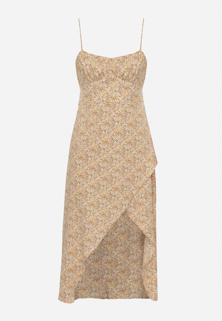 rosse line Rochie Galbenă Cloș Decorată Cu model geometric Taelissa