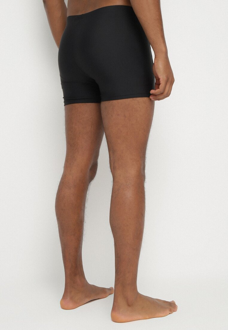 rosse line Slip de baie Negre cu Triunghiuri cu Dungi Sarivere