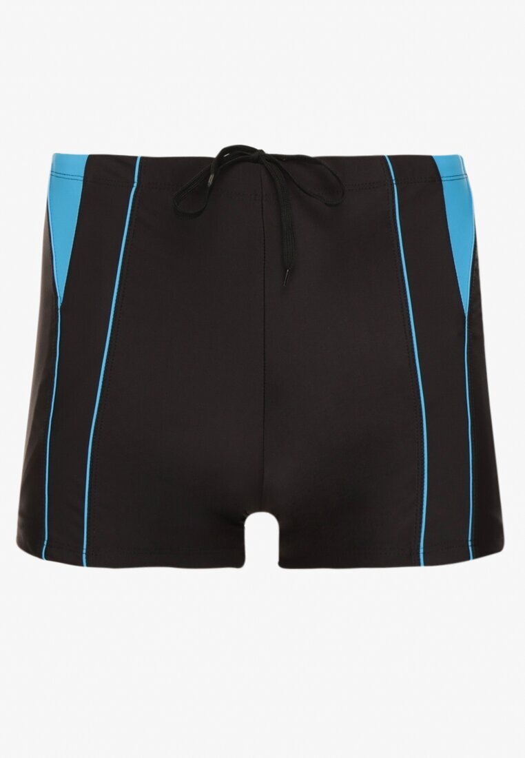rosse line Slip de baie Negre cu Triunghiuri cu Dungi Sarivere