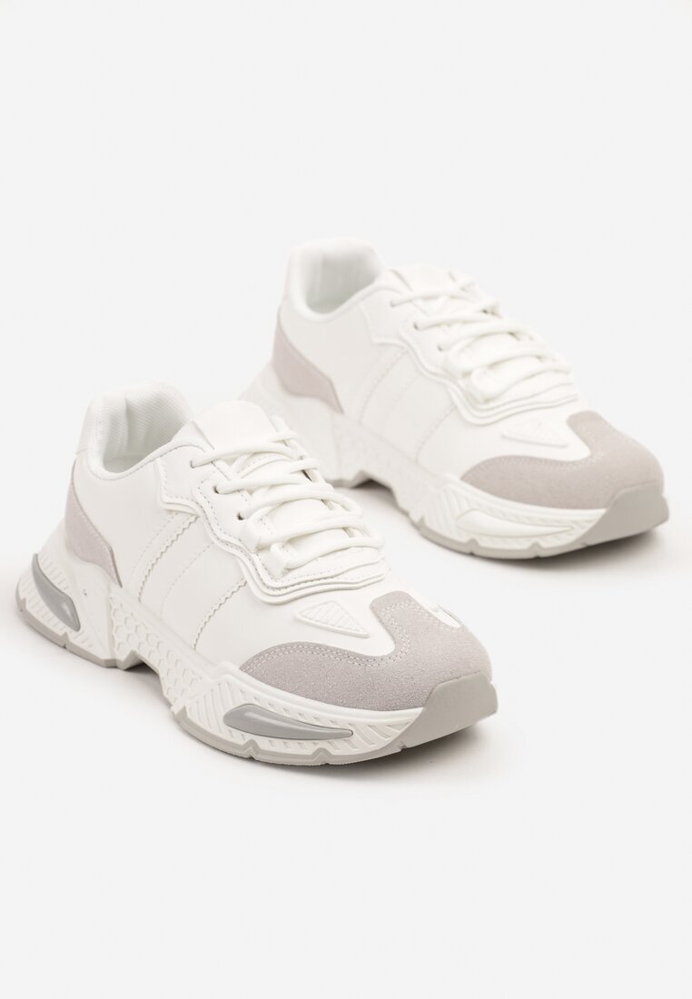 seastar Adidași Albi Streetwear cu Cusături Contrastante Ilirenas