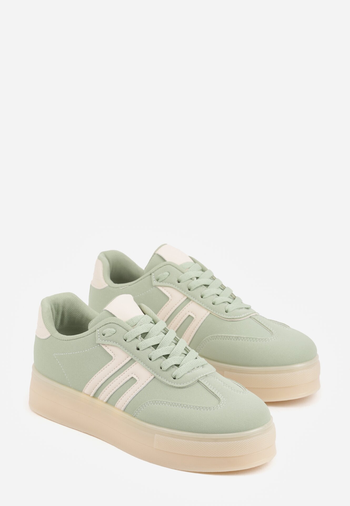 seastar Adidași Verzi Tenisi Iconici cu platformă Hlalna