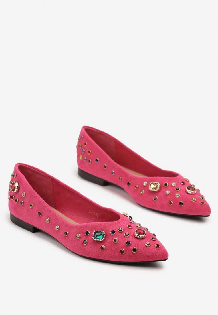 seastar Balerini Fucsia Decorați cu Pietricele Colorate Ulianisea