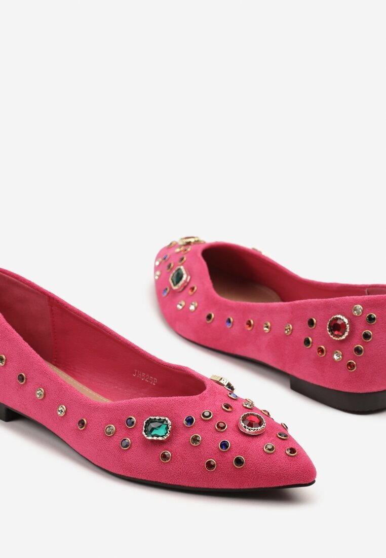 seastar Balerini Fucsia Decorați cu Pietricele Colorate Ulianisea