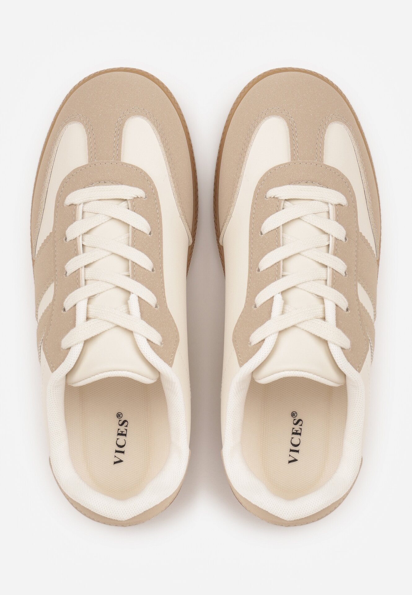 seastar Sneakers și Teniși Bej închis cu Dungi Decorative Danavin