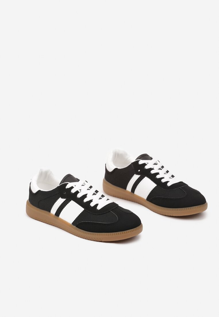 seastar Sneakers Tenisi Negri cu Dungi Decorative Nelidi