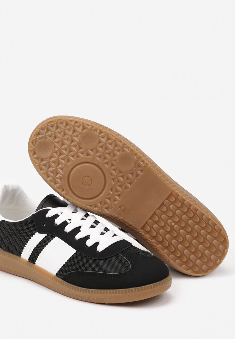 seastar Sneakers Tenisi Negri cu Dungi Decorative Nelidi