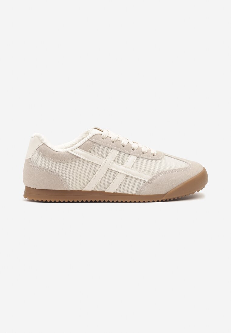 seastar Sneakerși bej în stilul tenișilor iconici Ilissena