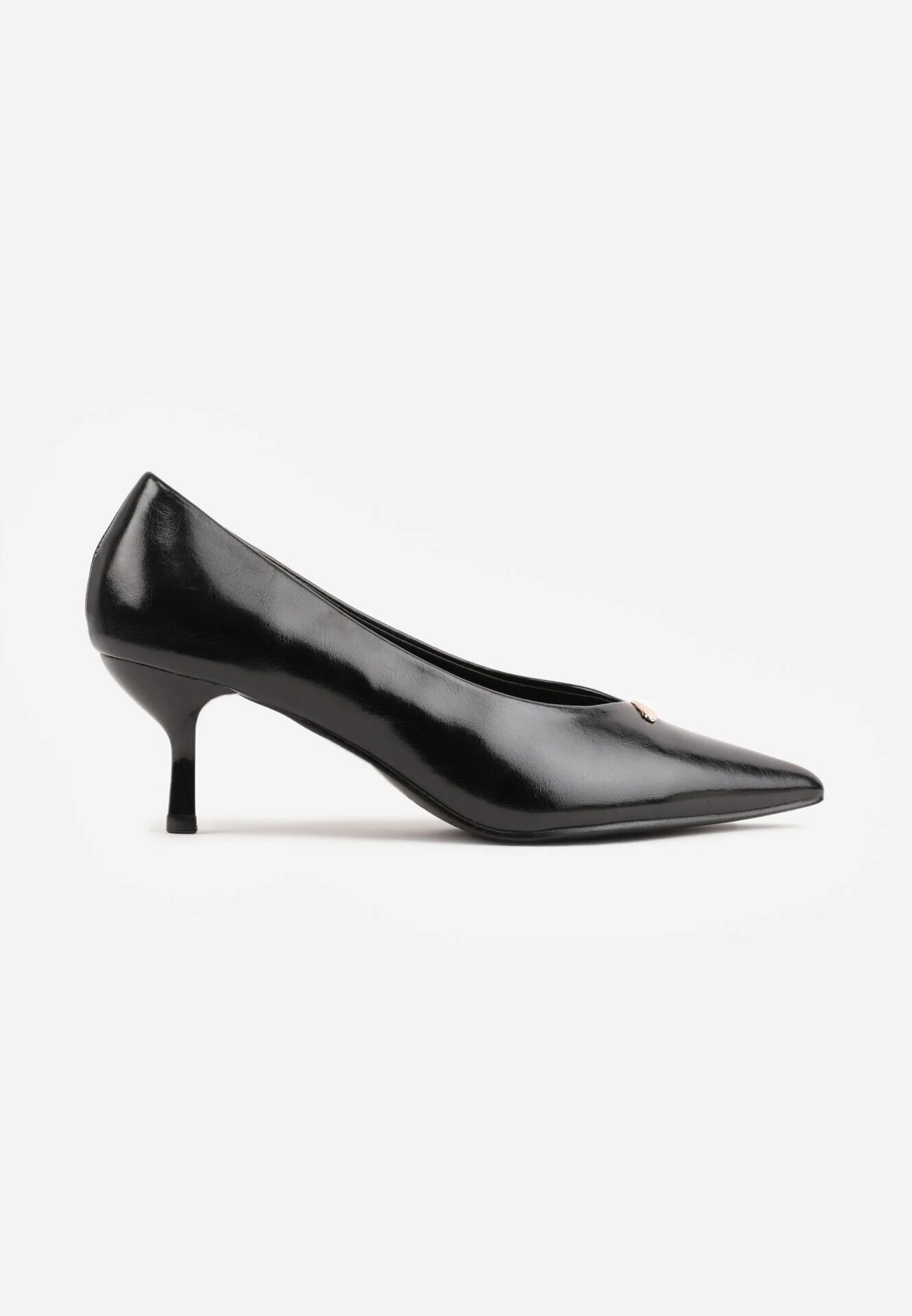 sergio todzi Pantofi stiletto cu toc kitten și aplicație metalică Calria Negri