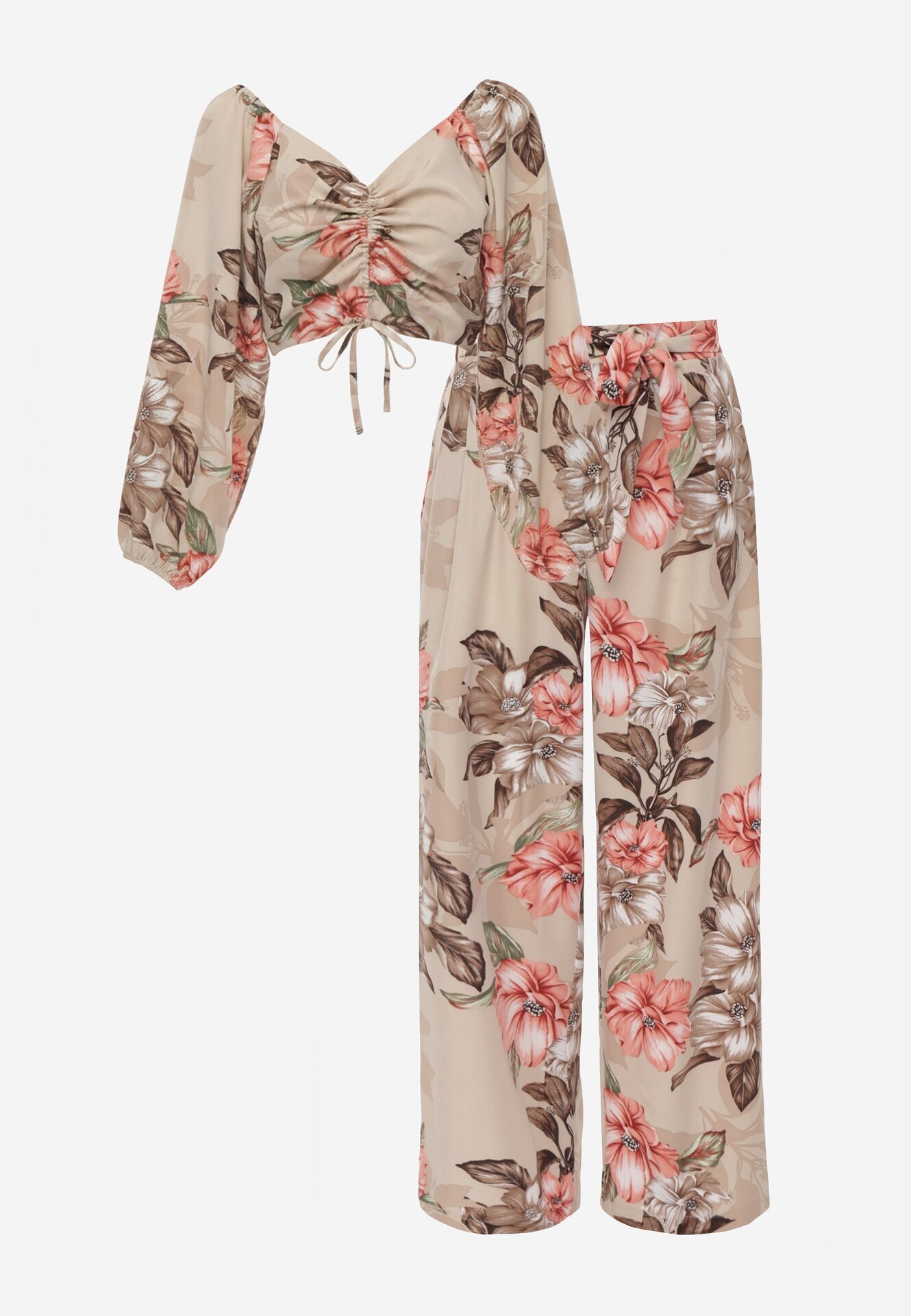  Set 2 piese Bej Floral Dansoll