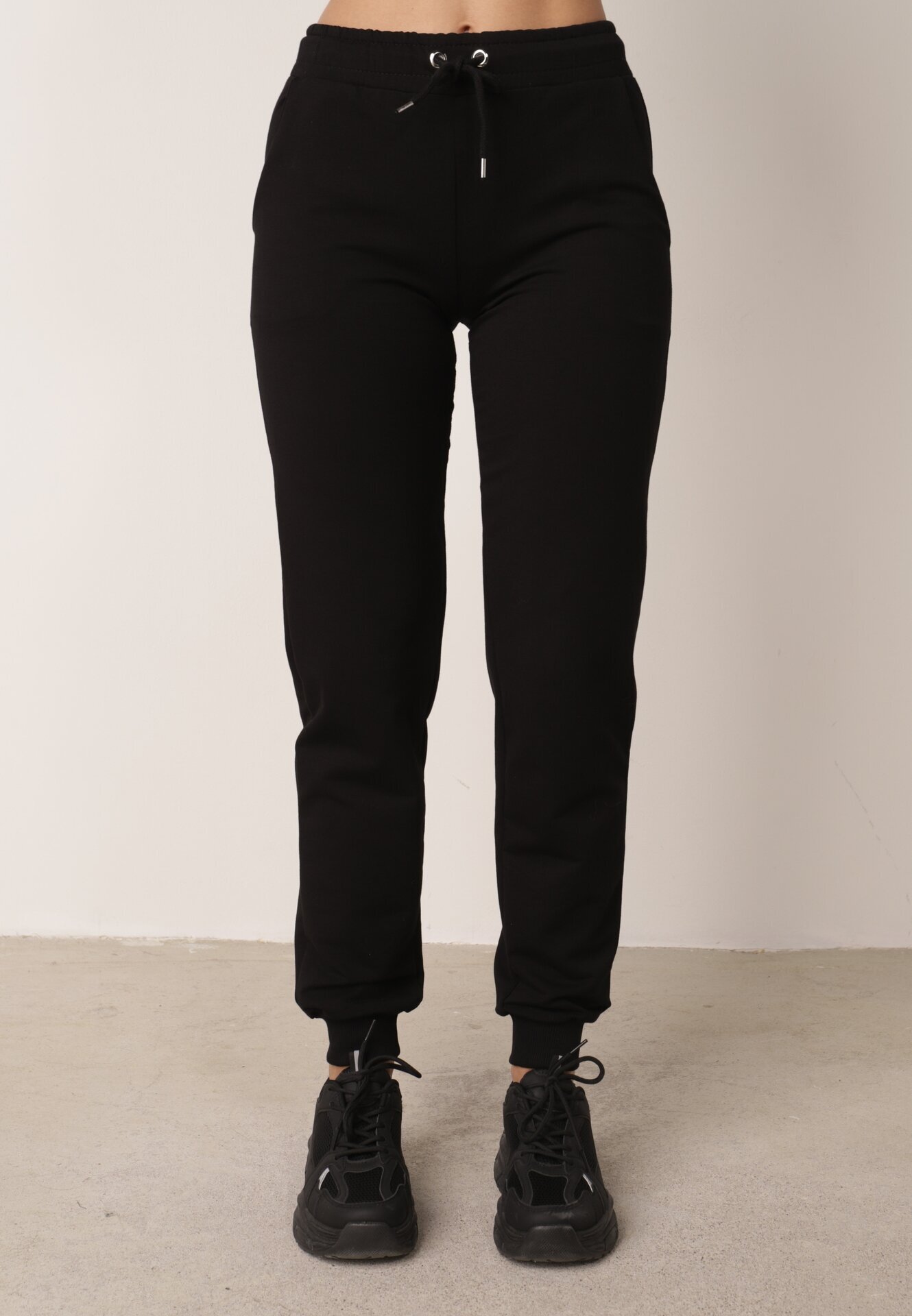  Set de trening Negru de bumbac Luscio