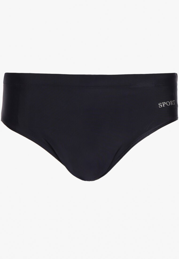  Slip de baie bleumarin cu elastic în talie Harnbia