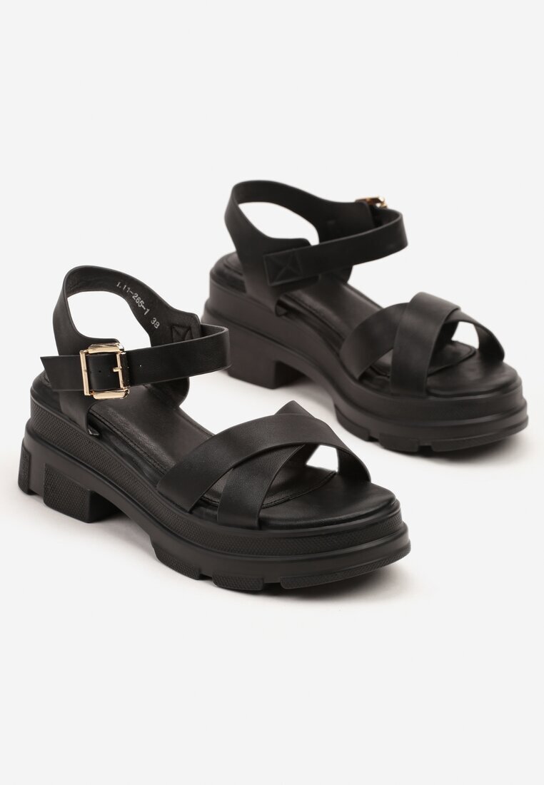 smallawan Sandale Negre